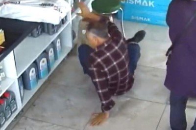 Hortum paniği böyle görüntülendi