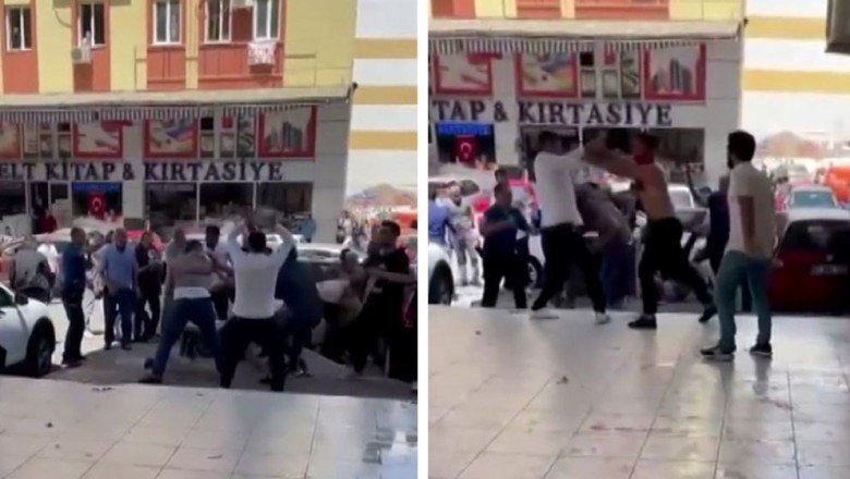 Taşlı sopalı kavgada 10 yaralı, 8 gözaltı