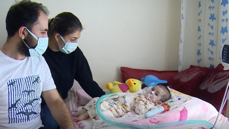 SMA hastası Eslem bebek gen tedavisi için destek bekliyor