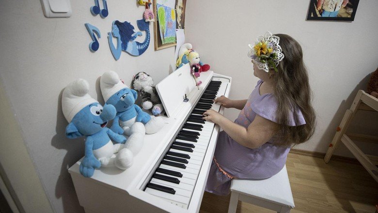 Görme engelli Ada'nın üstün yeteneği, BİLSEM'de keşfedildi