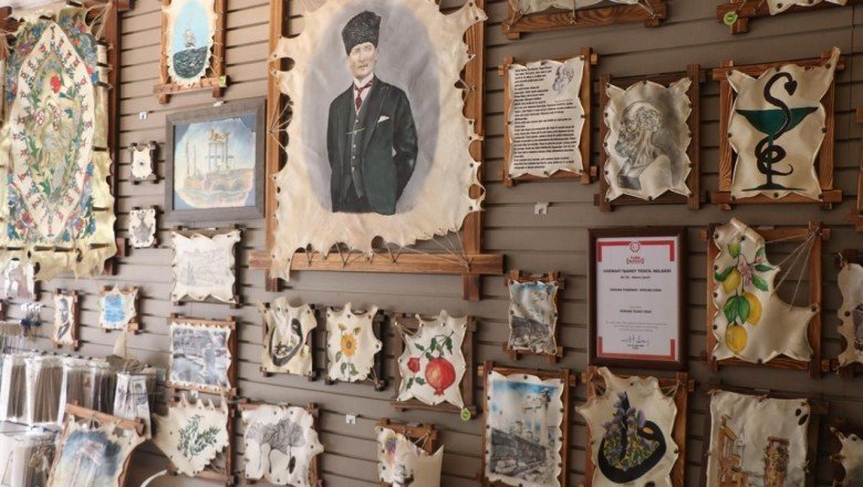 2 bin 200 yıllık parşömen kültürünü ailece yaşatıyorlar