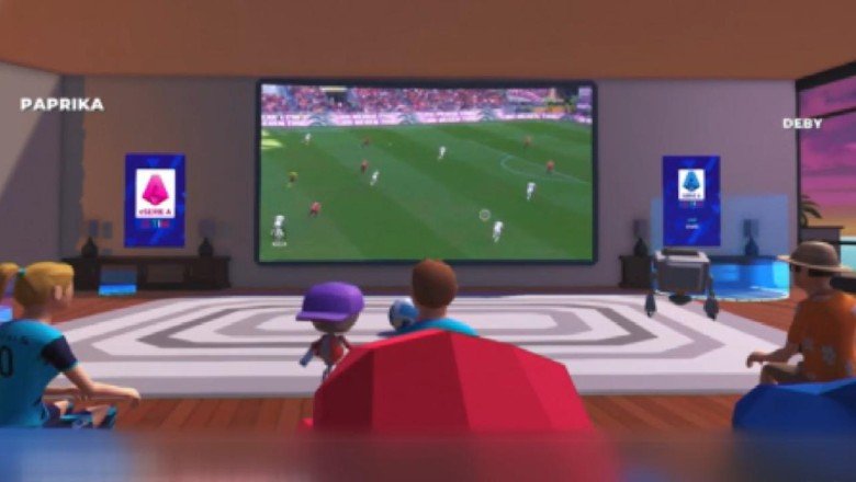Metaverse'te ilk kez futbol maçı yayınlandı