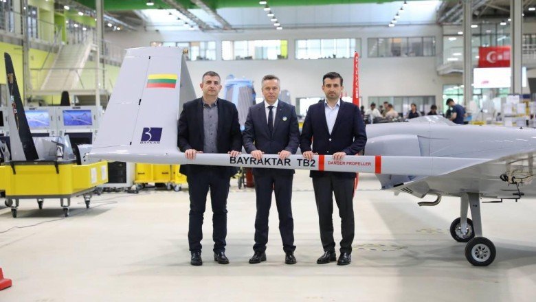 Baykar'dan Litvanya'ya anlamlı hediye