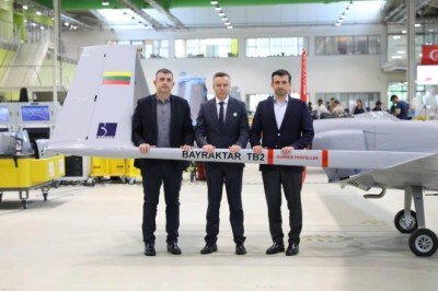 Baykar'dan Litvanya'ya anlamlı hediye