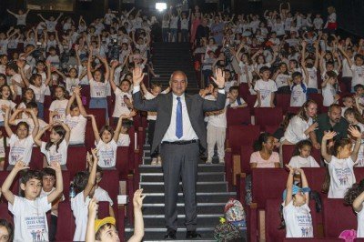 'Sinemaya Gitmeyen Çocuk Kalmasın' projesi yeniden hayata geçirildi