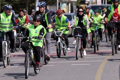 Yeşilay, sağlıklı yaşam için pedal çevirecek