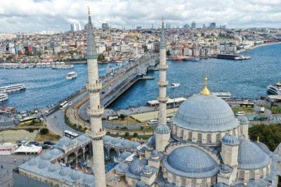 Türkiye'yi ziyaret eden yabancı sayısı yüzde 308,48 arttı
