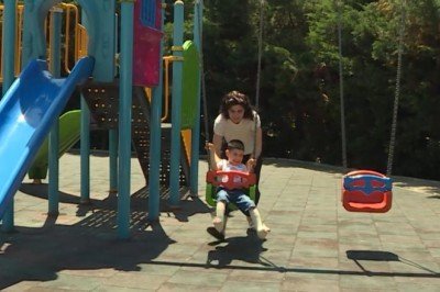 Serebral Palsili oğluna hem annelik hem babalık yaptı