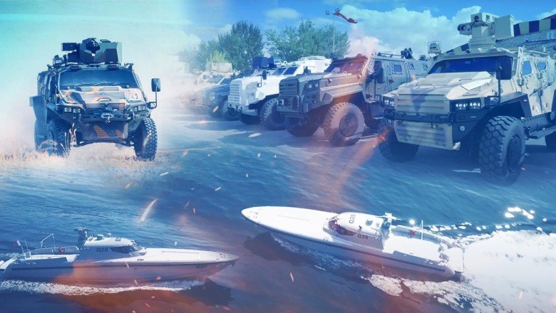 Türk zırhlı araç ve botları ihracatta gaza bastı