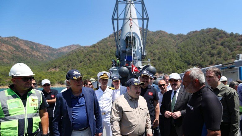 Türkiye'nin ilk denizaltı test altyapısı hayata geçirildi