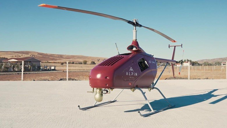 Türkiye'nin ilk insansız helikopteri ALPİN