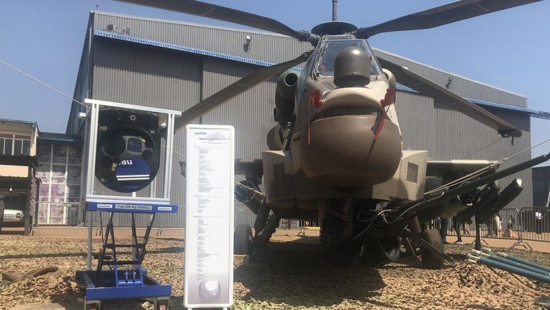ASELSAN'ın elektronik gözü Güney Afrika helikopteriyle sergilendi