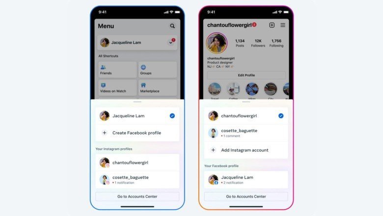 Facebook ve Instagram arasında geçiş kolaylaşıyor