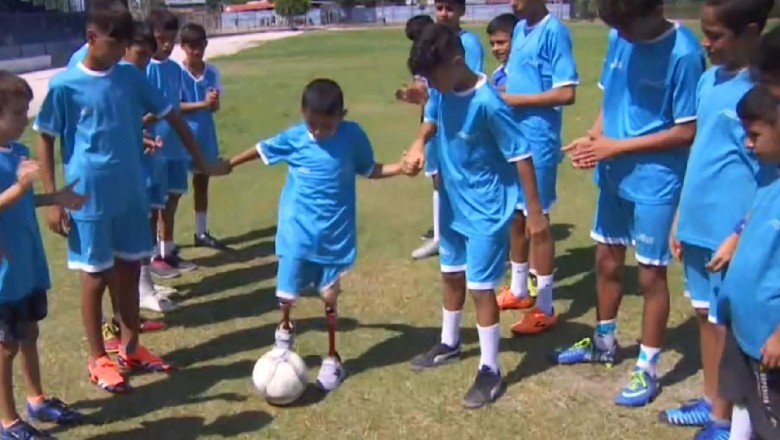 Muhammet Erol ilk adımını futbol sahasında attı