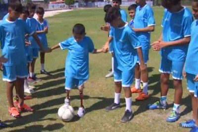 Muhammet Erol ilk adımını futbol sahasında attı