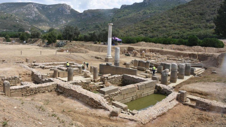 Terk edilen kehanet merkezi uzun yıllar işlevini korumuş