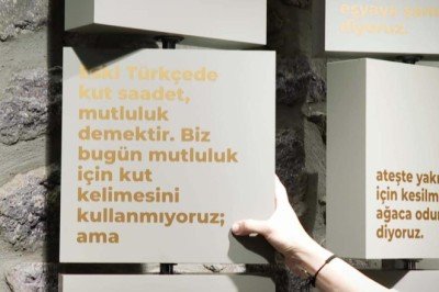 Türkiye'nin ilk 'Kelime Müzesi'nde Türkçe somut hale geliyor