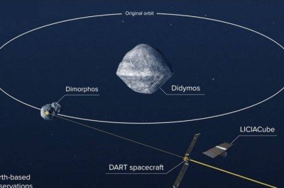 NASA'nın DART uzay aracının çarptığı Dimorphos asteroidinde parlayan bir kuyruk oluştu