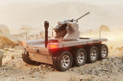 Ağır sınıf insansız kara aracı Kapgan vitrine çıkıyor