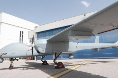 Baz istasyonlu Aksungur İHA iletişim tatbikatını başarıyla geçti