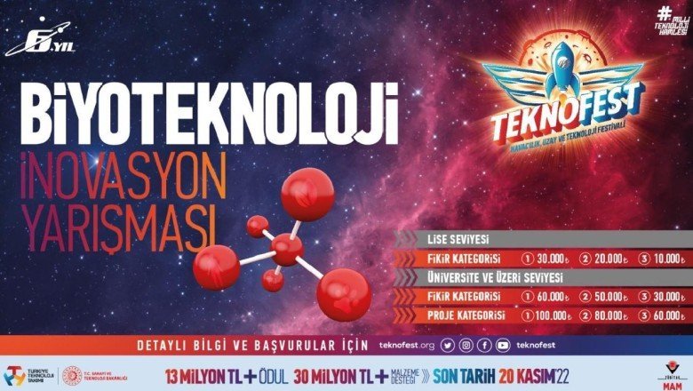 Genç beyinler Biyoteknoloji İnovasyon Yarışmasında yarışacak