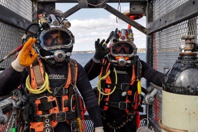 Derin sulardaki işler onlara emanet: Sanayi dalgıçları