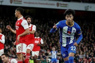 Arsenal 1-3 Brighton (MAÇ SONUCU-ÖZET) | Arsenal Lig Kupası'na veda etti!