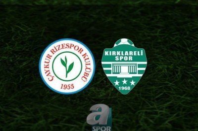Rizespor - Kırklarelispor maçı ne zaman, saat kaçta ve hangi kanalda? | Ziraat Türkiye Kupası