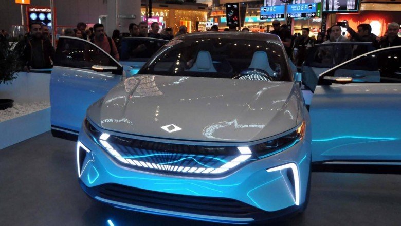 Togg İstanbul Havalimanı'nda görücüye çıktı