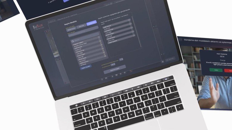 Yerli yazılımla ilk egenel kurul toplantısı