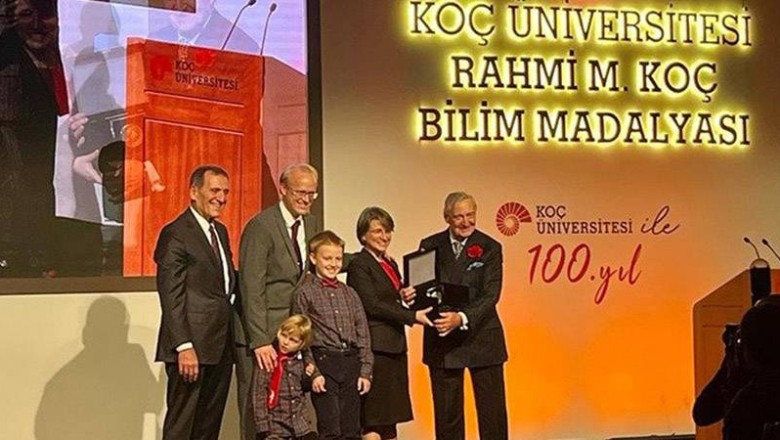 Rahmi Koç Bilim Madalyası, 'temiz enerji' konusunda dünyayı etkileyen çalışmalar yapan Prof. Dr. Bilge Yıldız'a verildi