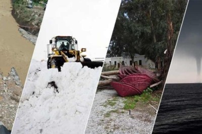 2022de bin 30 sıra dışı hava olayı yaşandı