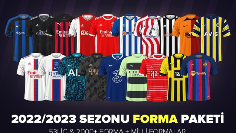 Football Manager 2022 Forma Paketi