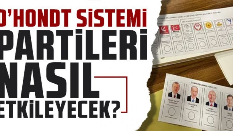 D'Hondt Sistemi Nedir? Hangi Ülkelerde Kullanıyor? D'Hondt Sistemi Nasıl Hesaplanır?