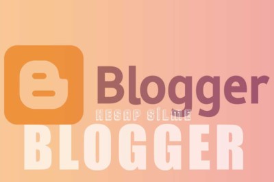 Blogger Hesap Silme | Blogger Hesabı Nasıl Silinir?