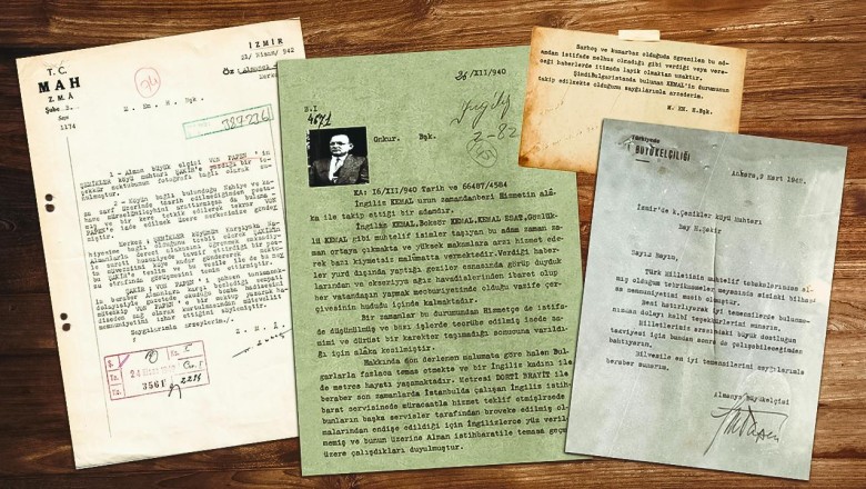 MİT, hakkında romanlar yazılıp filmler çekilen İngiliz Kemale ilişkin belge paylaştı