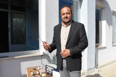 Yerli üretim alev dedektörü orman yangınlarının tespiti için kullanılabilecek