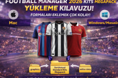 Football Manager 26 Standard Kits Forma Paketi